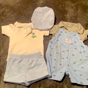 Baby boys clothes - golf polo sets